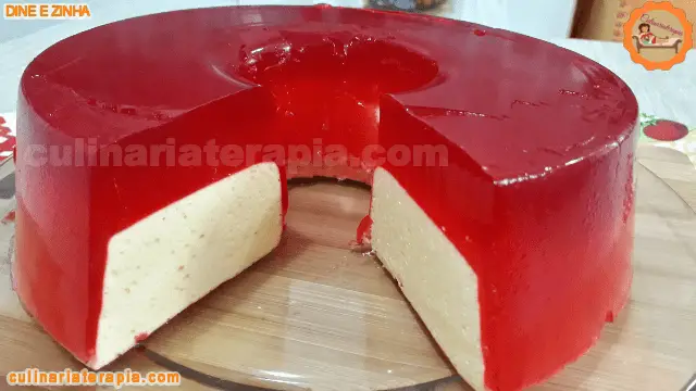 Gelatina Flotante Recheada Flutuante