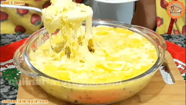 Frango ao Creme de Milho e Queijos