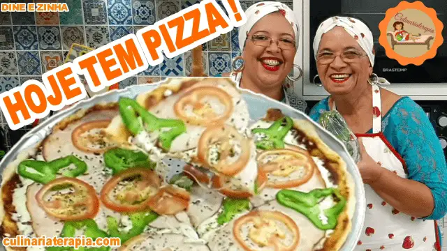 Pizza profissional em casa fácil e rápida