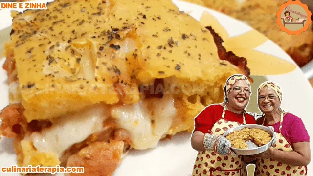 Torta de Linguiça com Mussarela