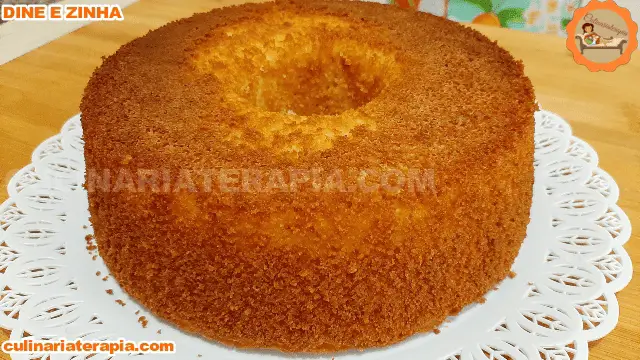 Bolo Fofinho de Coco Sem trigo e Sem Leite