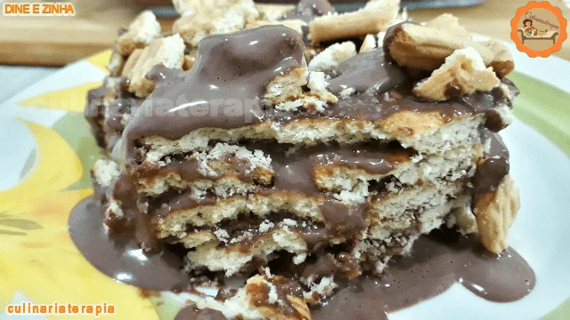 Sobremesa Fácil de Biscoito Maizena e Nescau