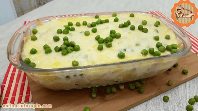 Macarrão Cremoso à Parisiense