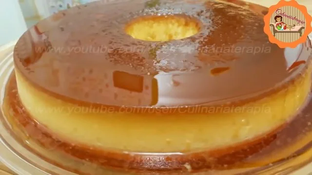 Pudim de Pão Gigante sem Leite Condensado