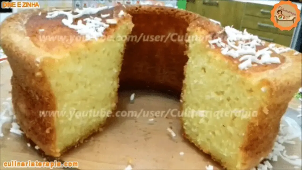 Bolo de Mandioca de Liquidificador