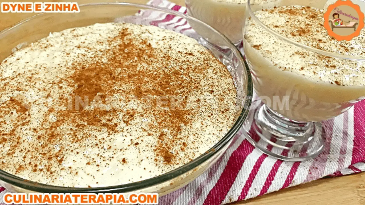 Arroz Doce Incrível de Cremoso