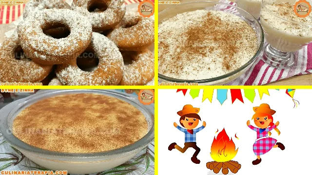 3 Receitas para Fazer Festas Típicas