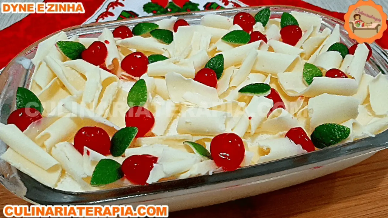 Sobremesa Fácil de Chocolate Branco