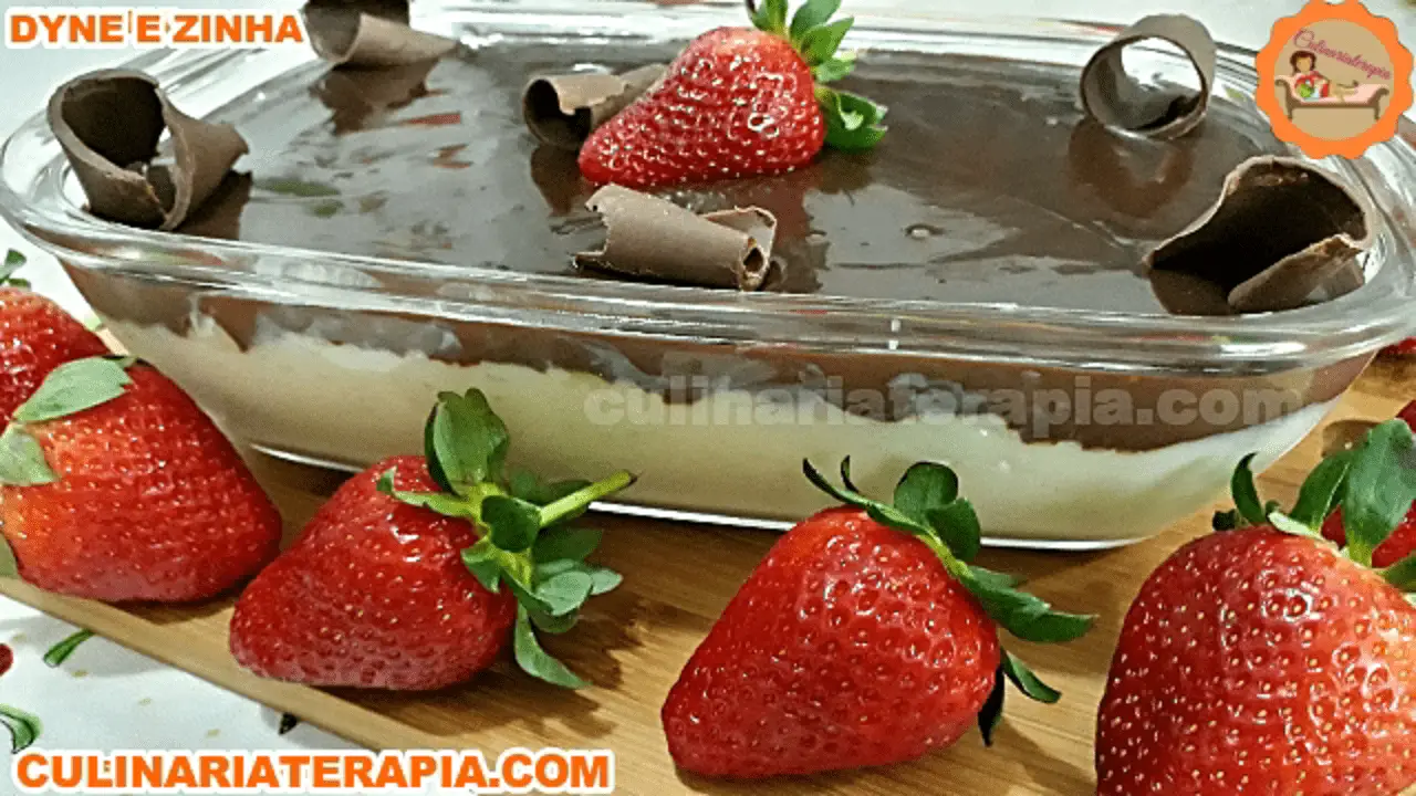 Sobremesa Moça Cremosa com Chocolate