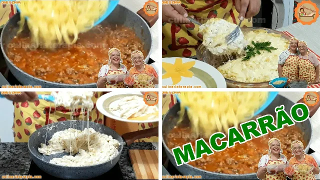 3 Receitas de Macarrão ao Molho