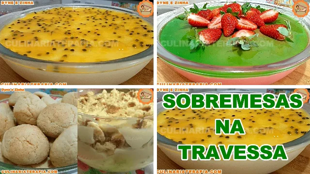 3 Receitas de Pudim sem Forno e Sem Ovo