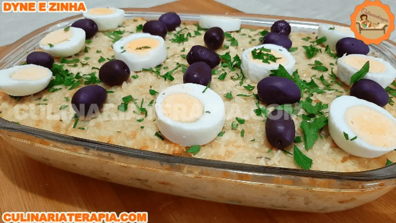 Arroz de Forno Cremoso de Bacalhau