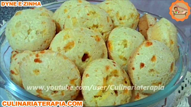 Pão de Queijo de Forminha de Liquidificador