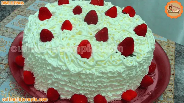 Torta Deliciosa de Morangos