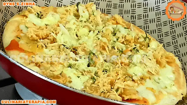 Pizza de frigideira de Liquidificador Tipo Rap 10
