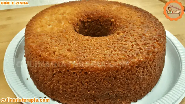 Bolo Incrível de Flocão de Arroz com Batata Doce