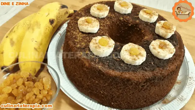 Bolo Funcional Sem Açúcar Sem Glúten Sem Lactose