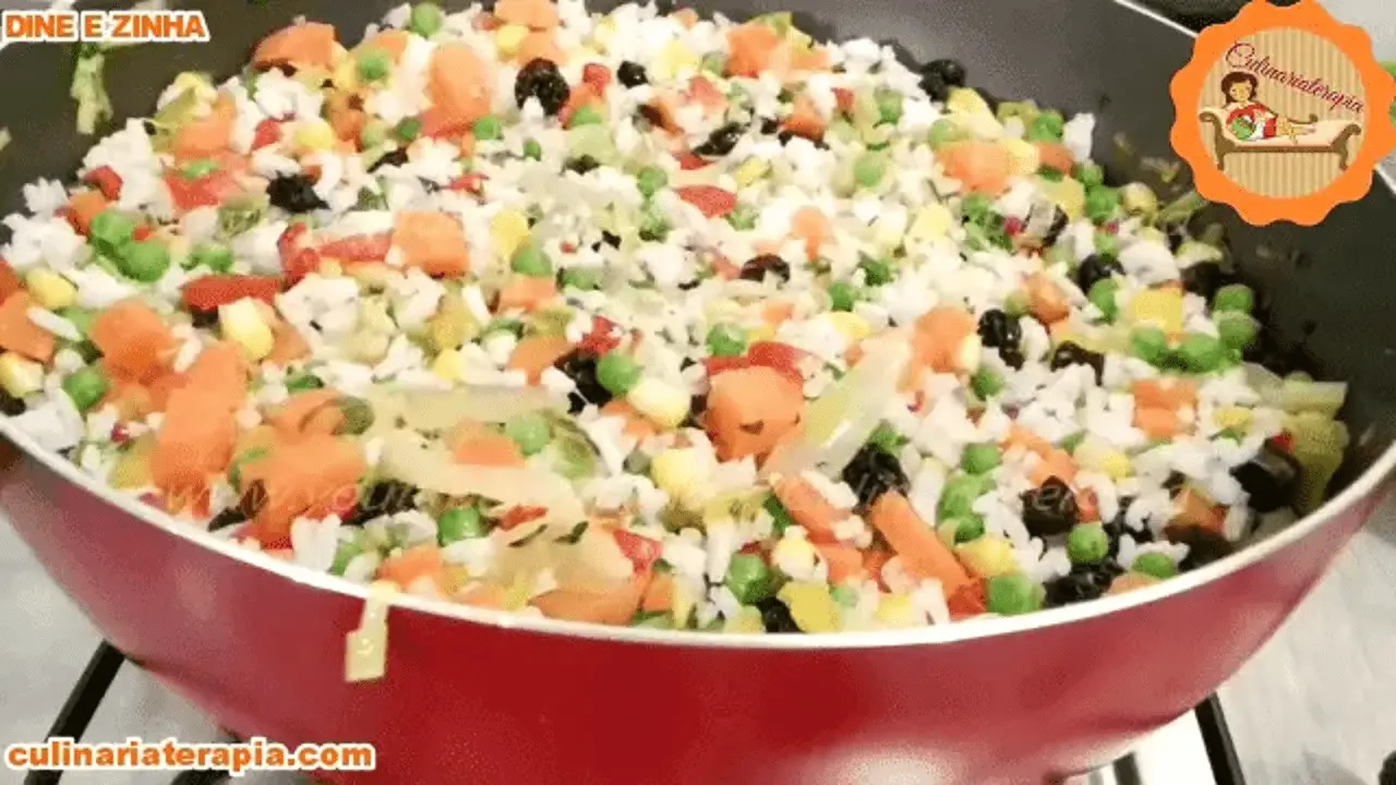 Arroz à Grega Fácil e Rápido