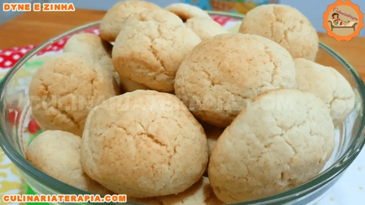 Biscoitinhos Caseiros Amanteigados de Baunilha