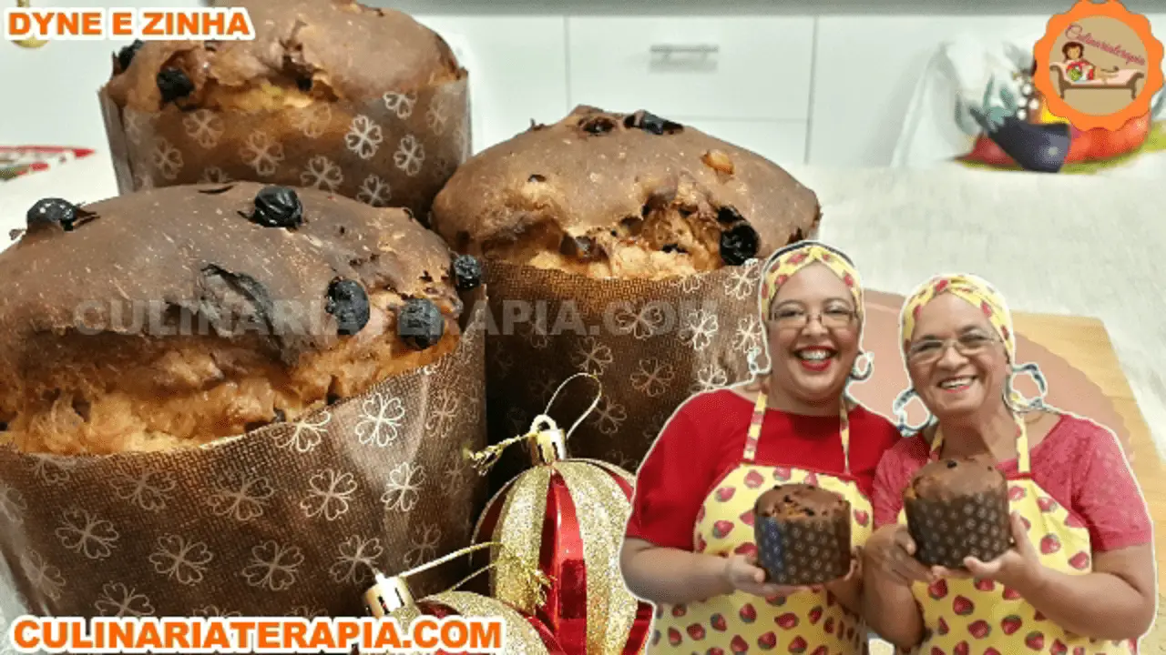 Panetone Tipo Profissional Em sua Casa
