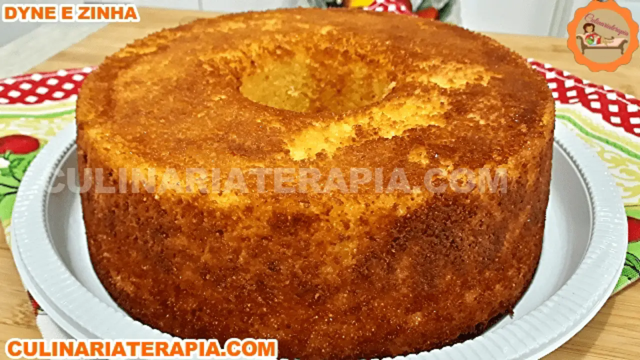 Bolo de Kipolenta de Liquidificador