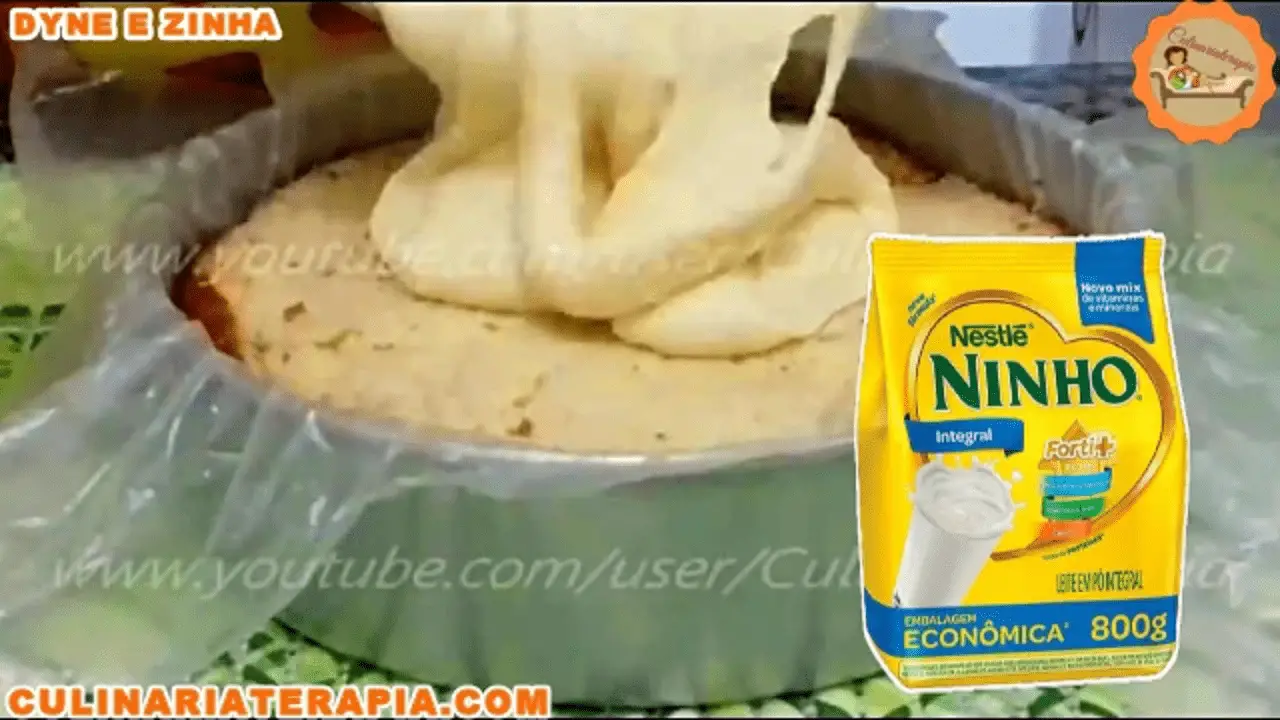 Recheio de Leite Ninho para Bolos e Cupcakes