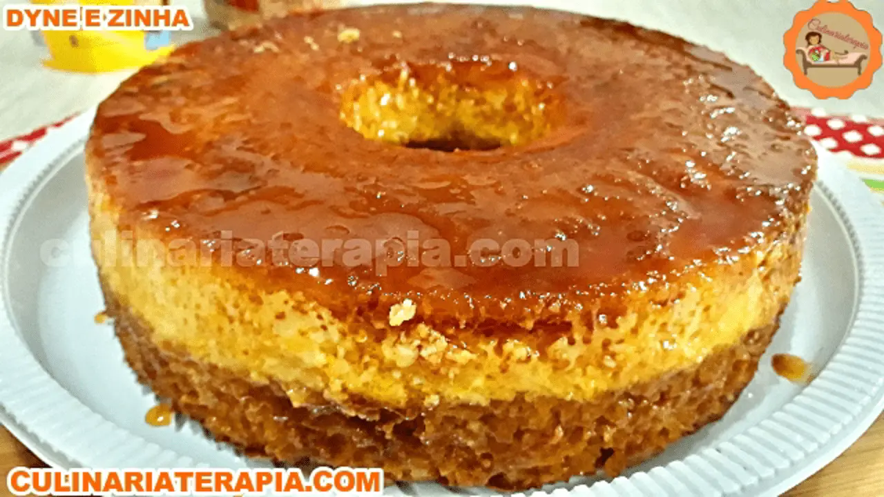 Bolo Pudim mais Fácil do Mundo