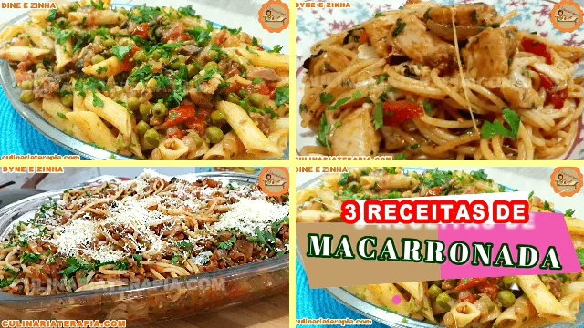 3 receitas para Fazer Macarrão de Restaurante