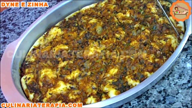 Massa Perfeita Para Torta salgada de Sardinha