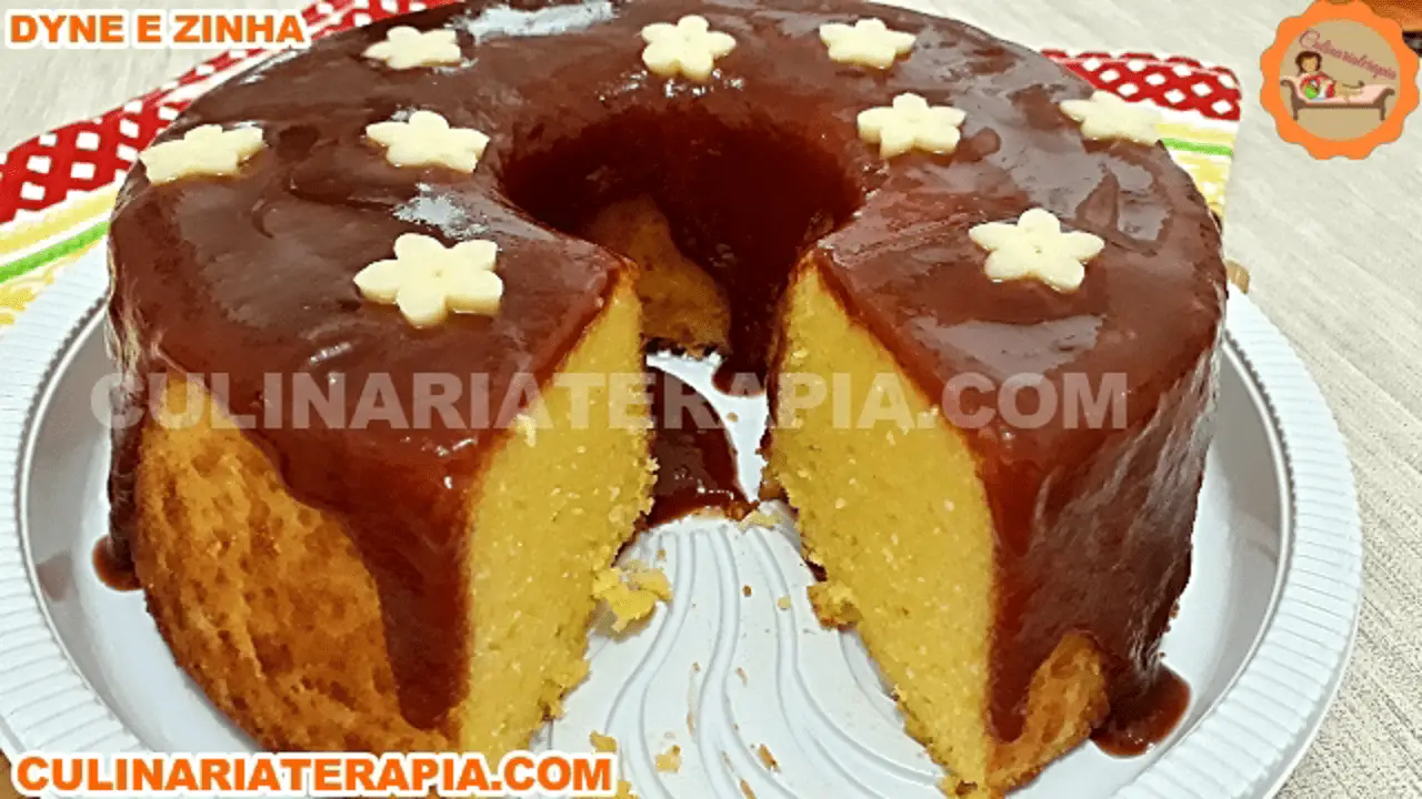 Bolo de Fubá Romeu e Julieta