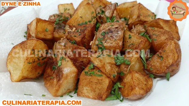 O Segredo da Batata Crocante e Sequinha