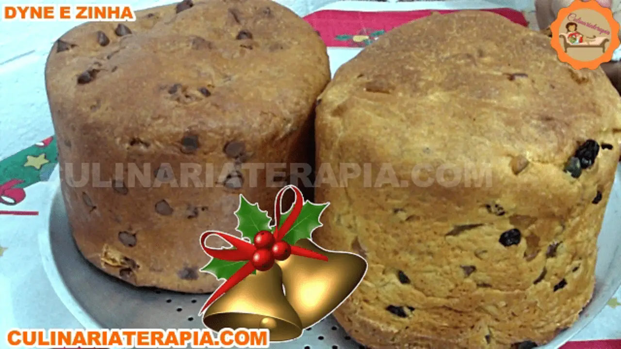 Receita de Panetone e Chocotone