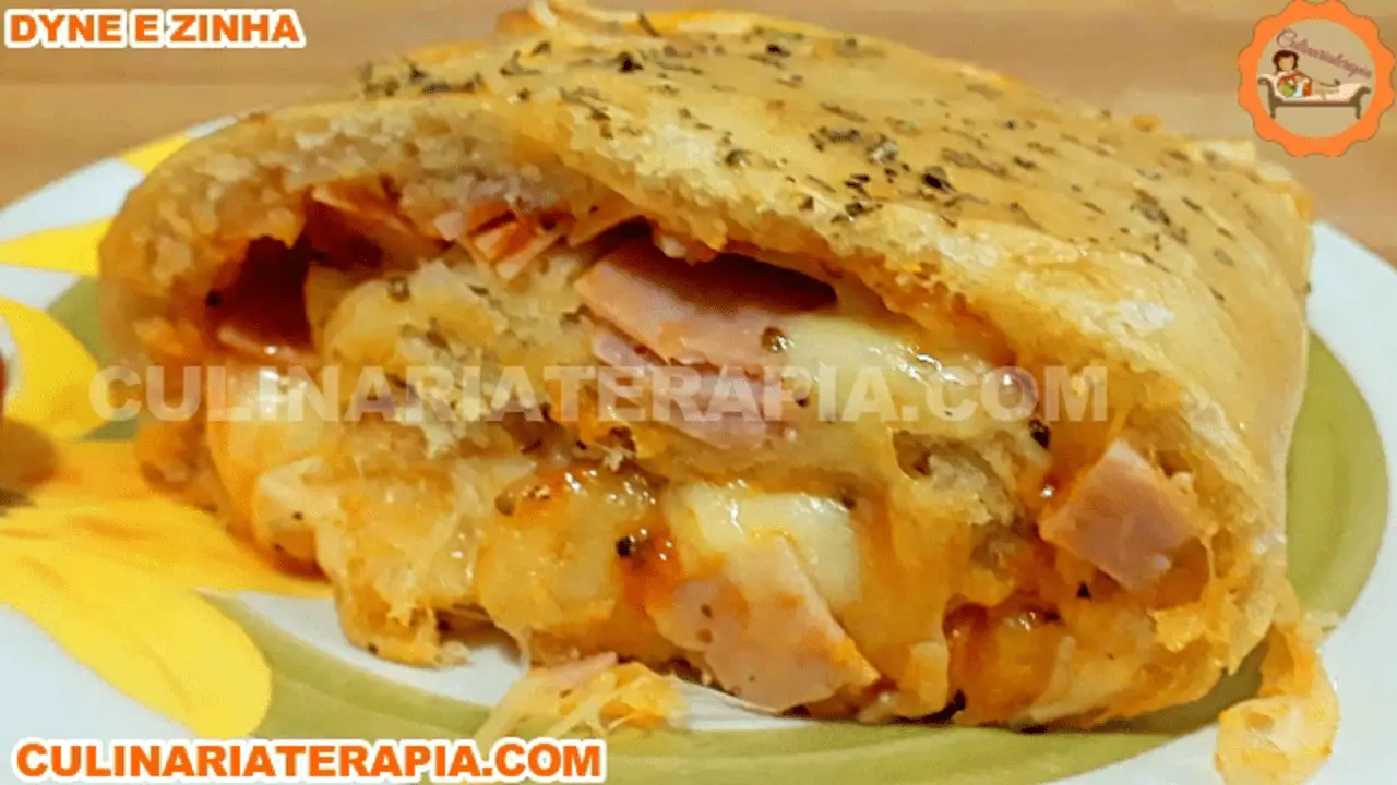 Pizza Enrolada Fácil e Rápida
